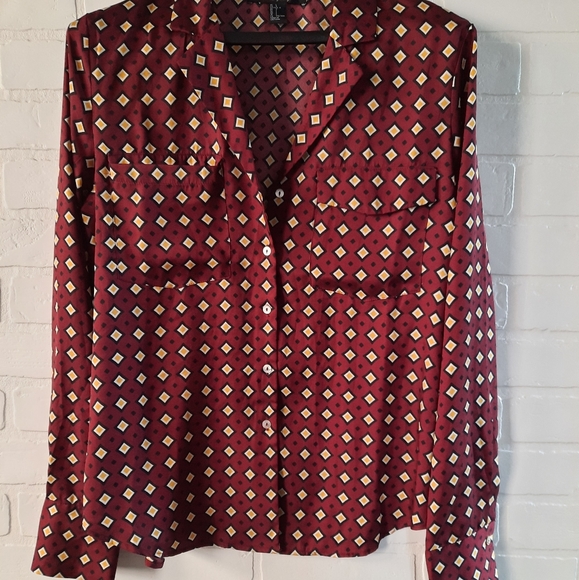 Free w/2 Items! Forever 21 Western Blouse - Picture 1 of 4